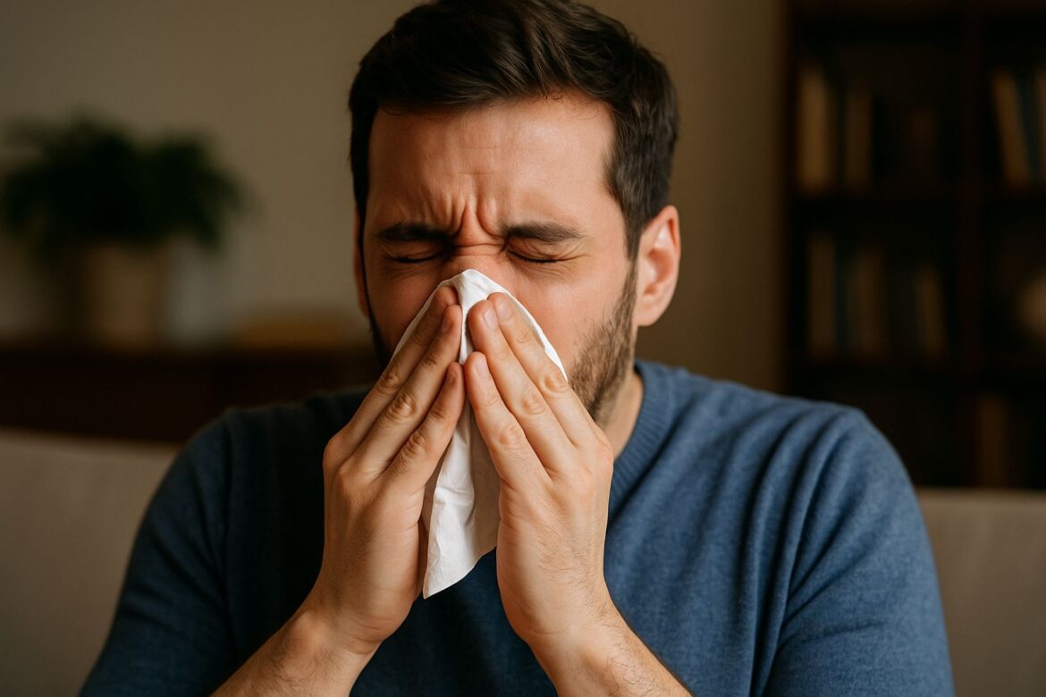 5 éternuements signification