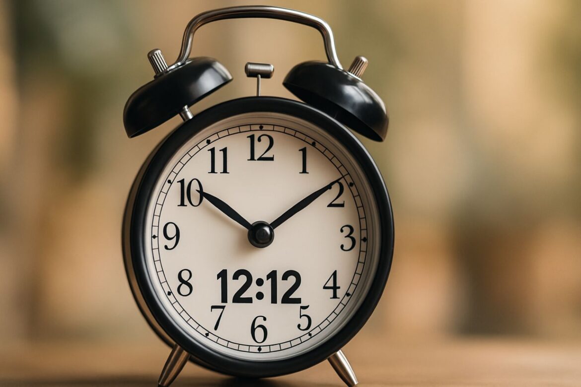 heure miroir 12 heure 12